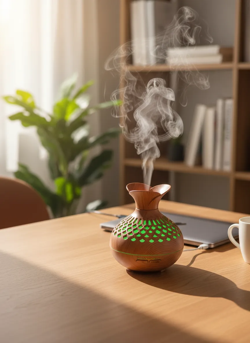 Flower Vase Humidifier & Essential Oil Diffuser - Image 3