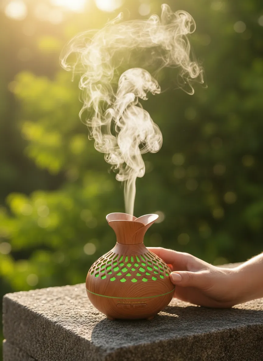 Flower Vase Humidifier & Essential Oil Diffuser - Image 4