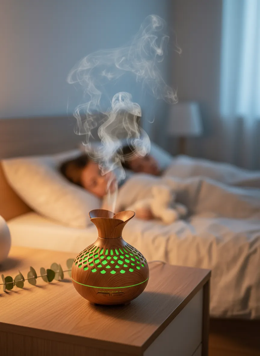 Flower Vase Humidifier & Essential Oil Diffuser - Image 2